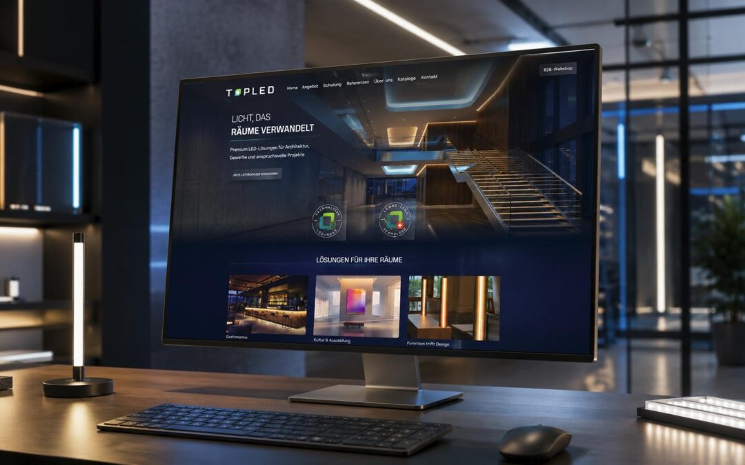 Go-Live der neuen Topled-Website