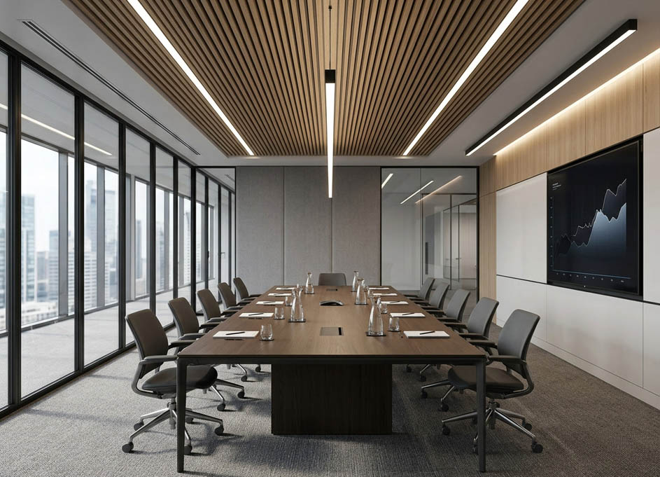 Konferenzraum mit LED